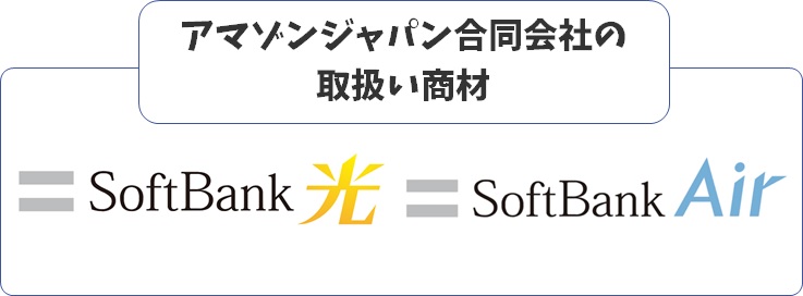 アマゾンジャパン合同会社が取り扱うインターネット一覧