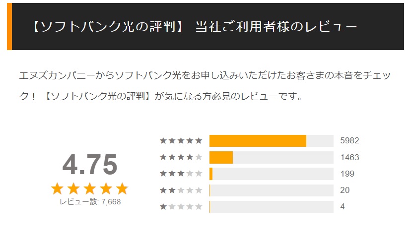 エヌズカンパニーのご利用者様のレビューを調べた結果